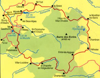 Parcour Ecrins