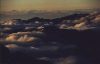 Mer de nuage le soir